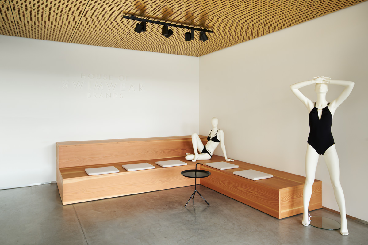 欧洲顶级泳装品牌 showroom，灵活多变的空间设计-14