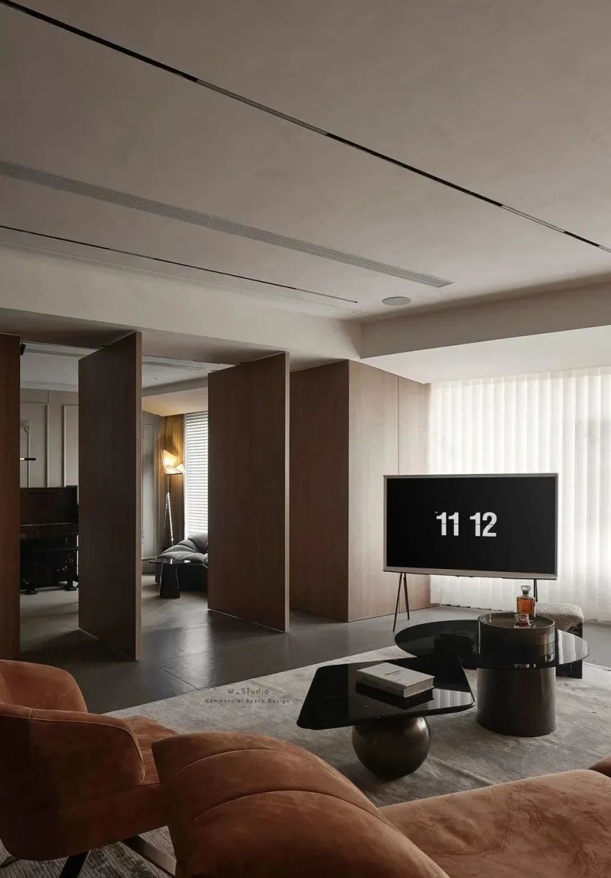 170㎡简约大平层,暖白原木的细腻优雅 | 深零设计-130