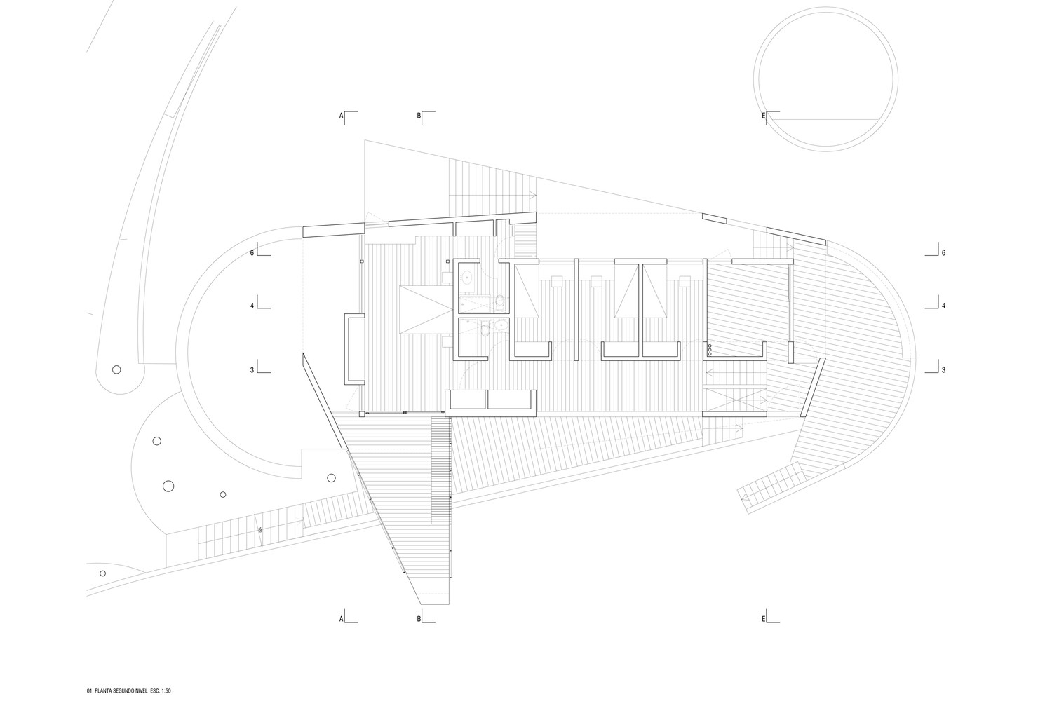 智利山间住宅，自然与人工的和谐共生-29