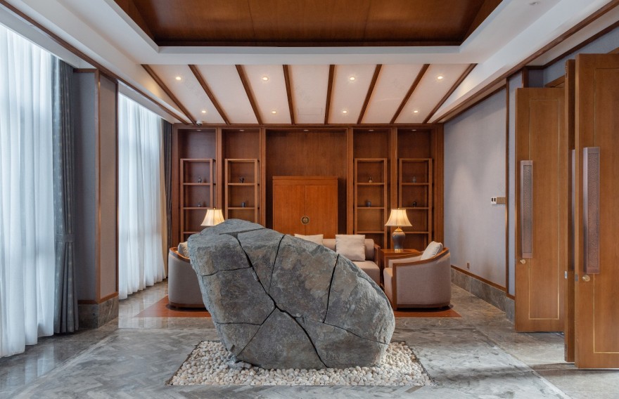 涞源白石山华中小镇二期·白桦林温泉谷竹里馆丨中国河北-45