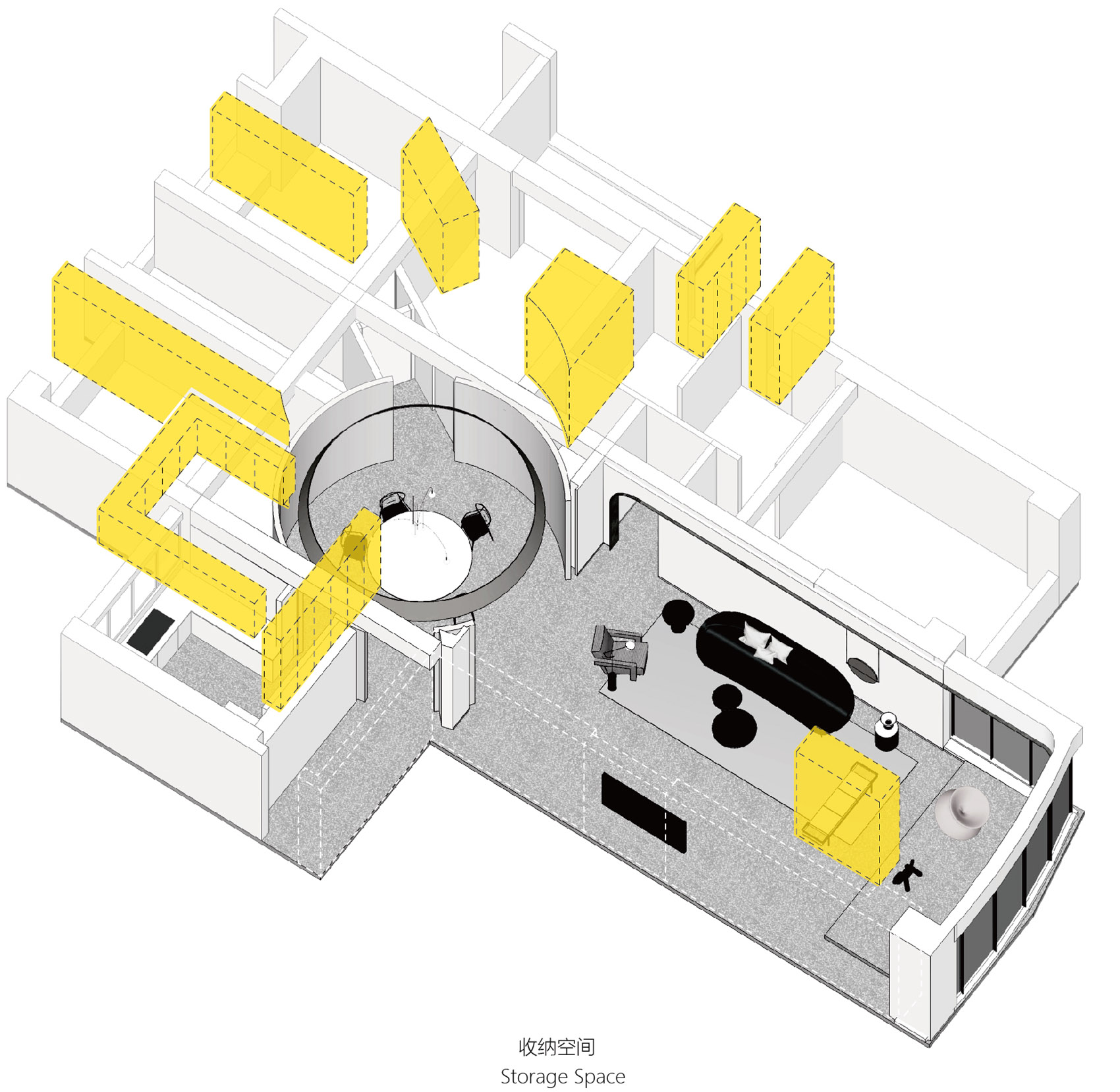 俏皮艺术公寓，汕头 / 艾克建筑设计-50