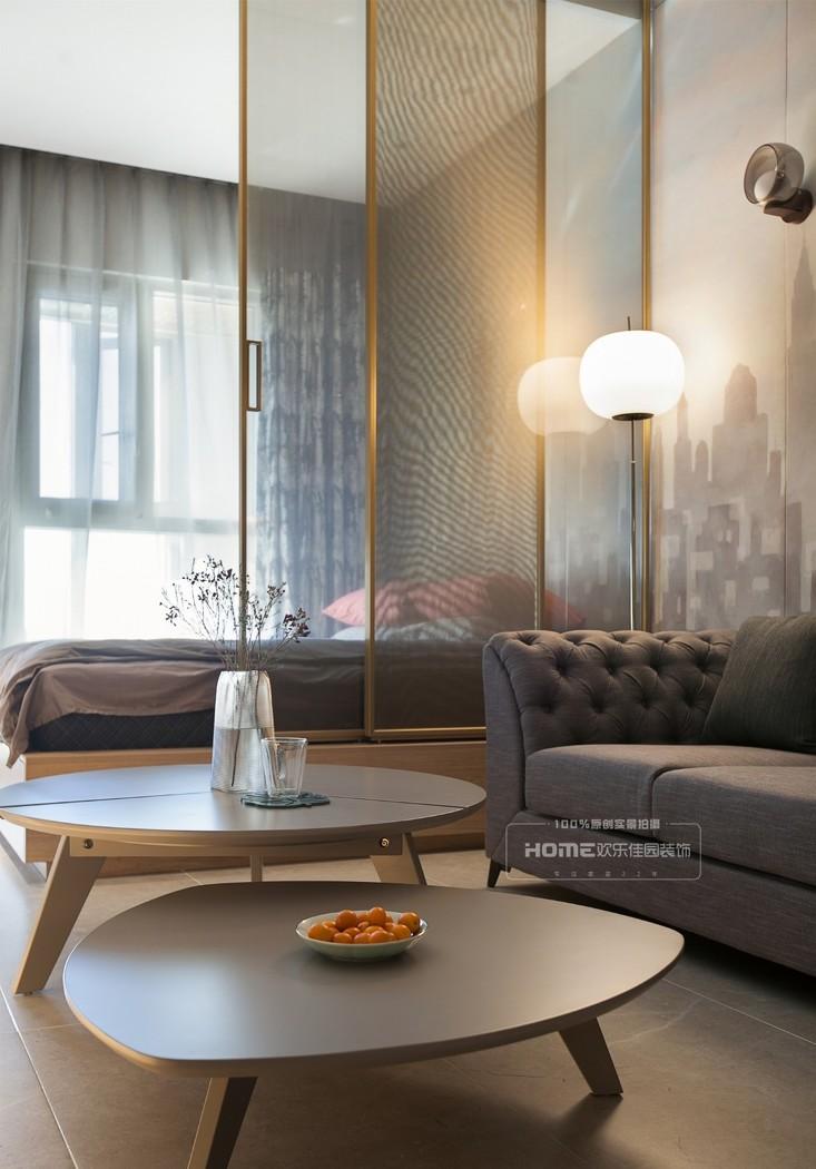 极简灰色调打造都市小资生活空间-5