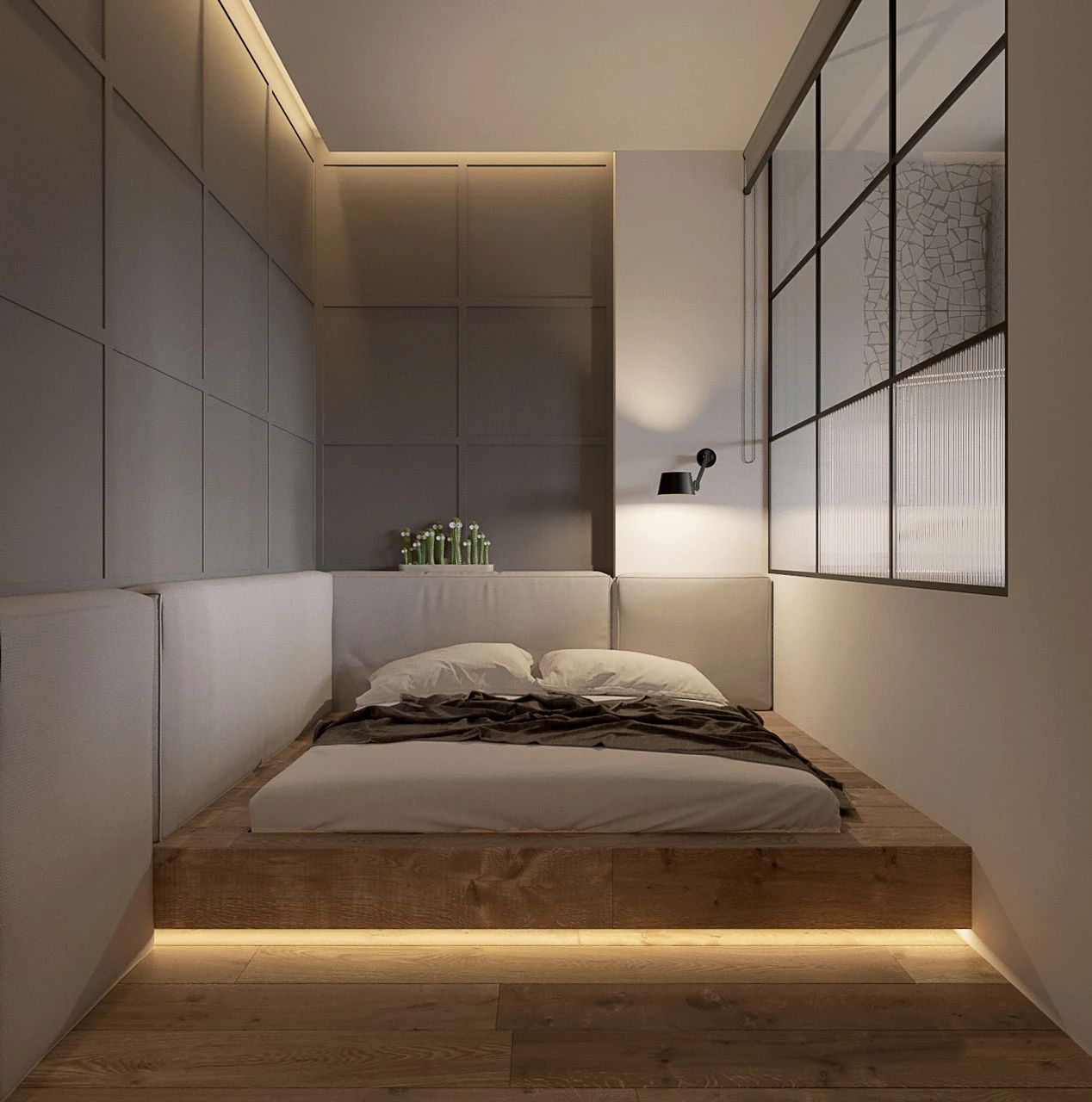 55㎡简约雅致二居室设计丨PLANK Studio-10