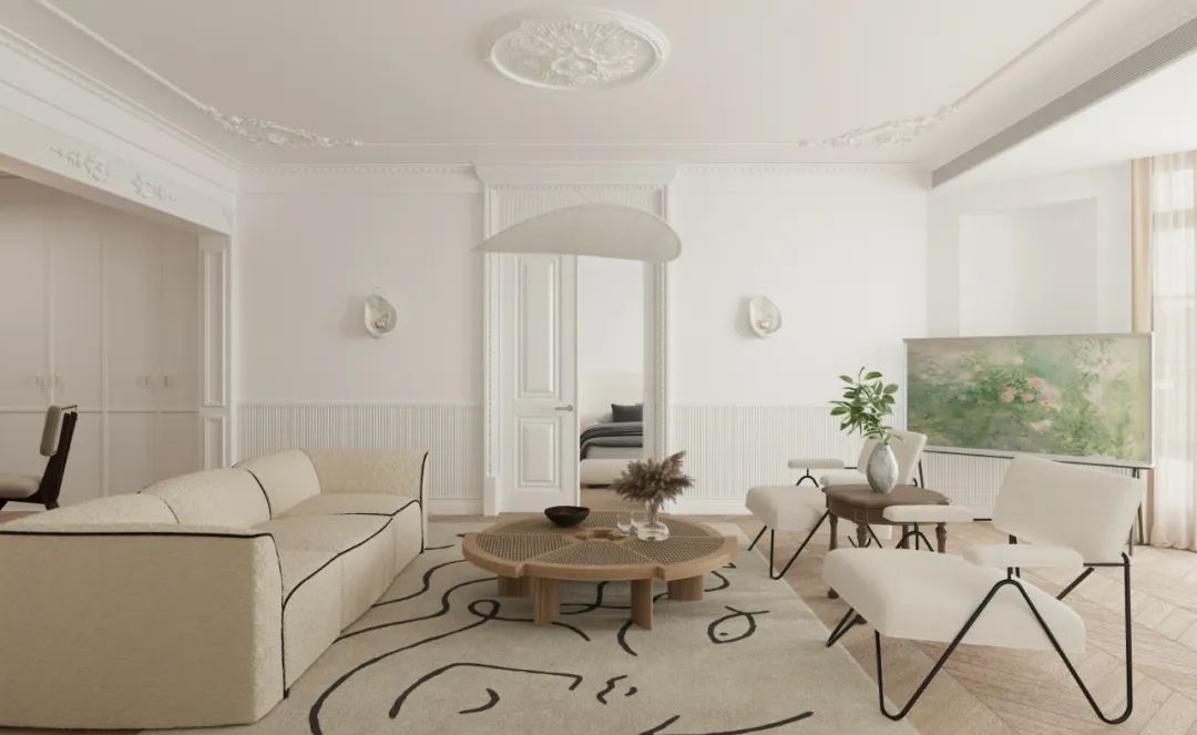 《埃维昂》法式浪漫空间设计丨中国北京丨弥尔设计 MIR STUDIO-17