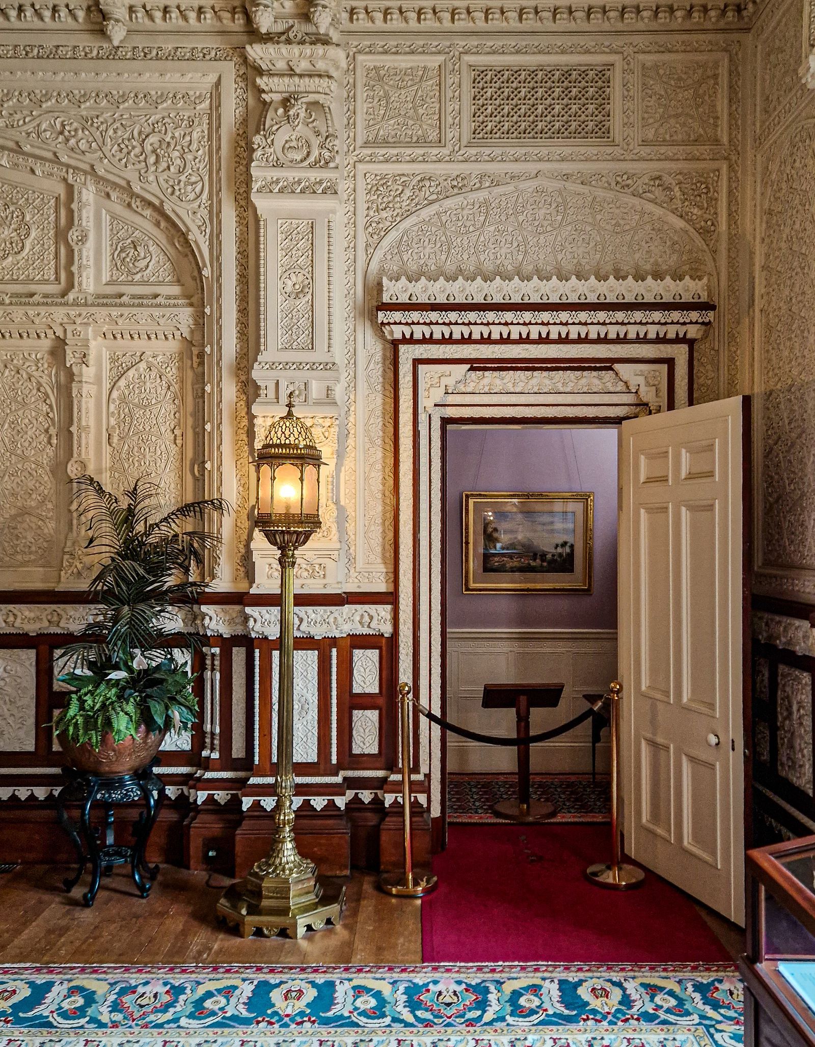 奥斯本宫“印度风格”御前会议厅丨英国丨约翰·洛克伍德·吉卜林,拜·拉姆·辛格-18
