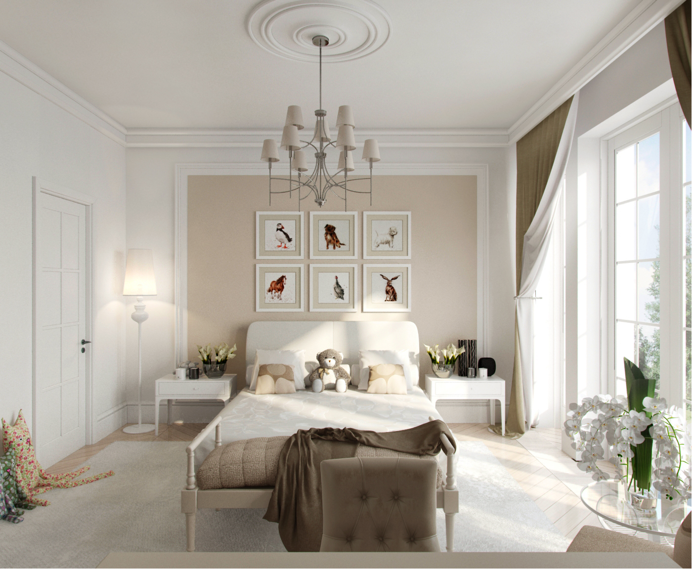 The interiors of the country residence of 1000 m  in Tbilisi Alexandra Fedorova-21