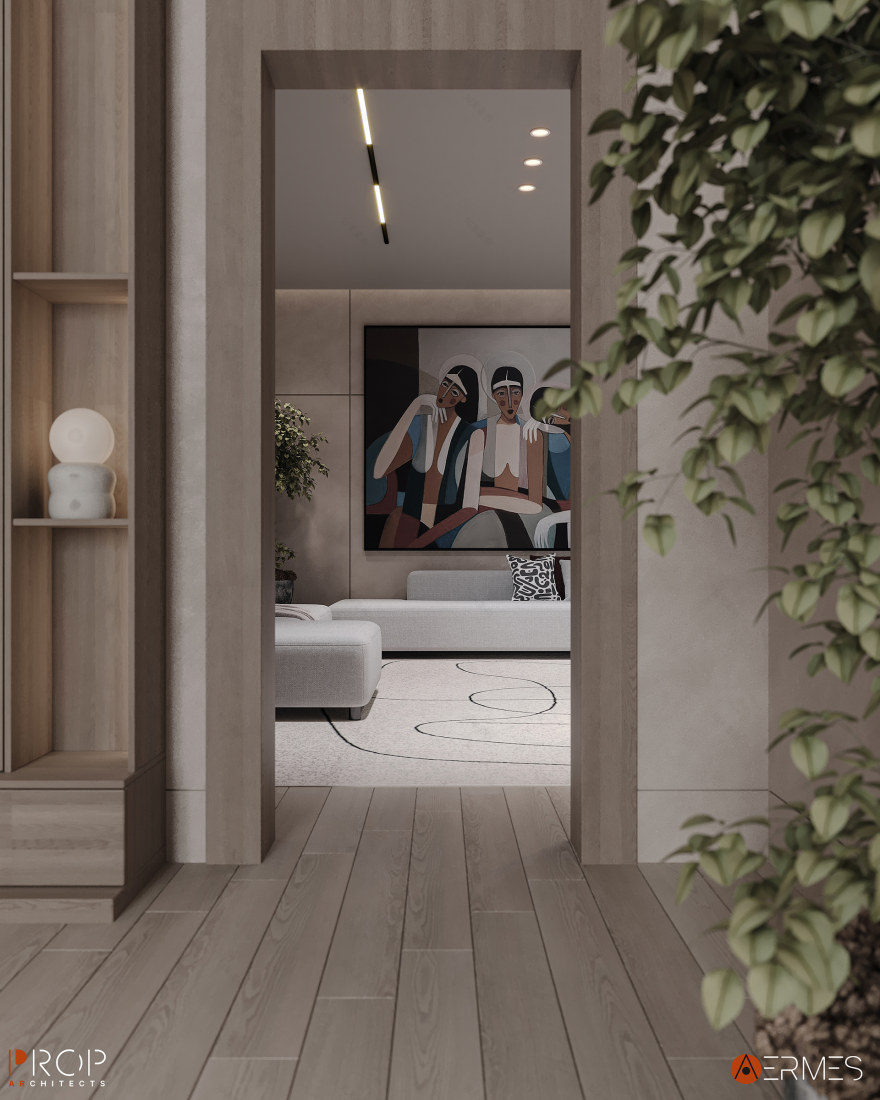 优雅的室内别墅丨沙特阿拉伯吉赞丨PROP & AERMES ARCHITECTS-12