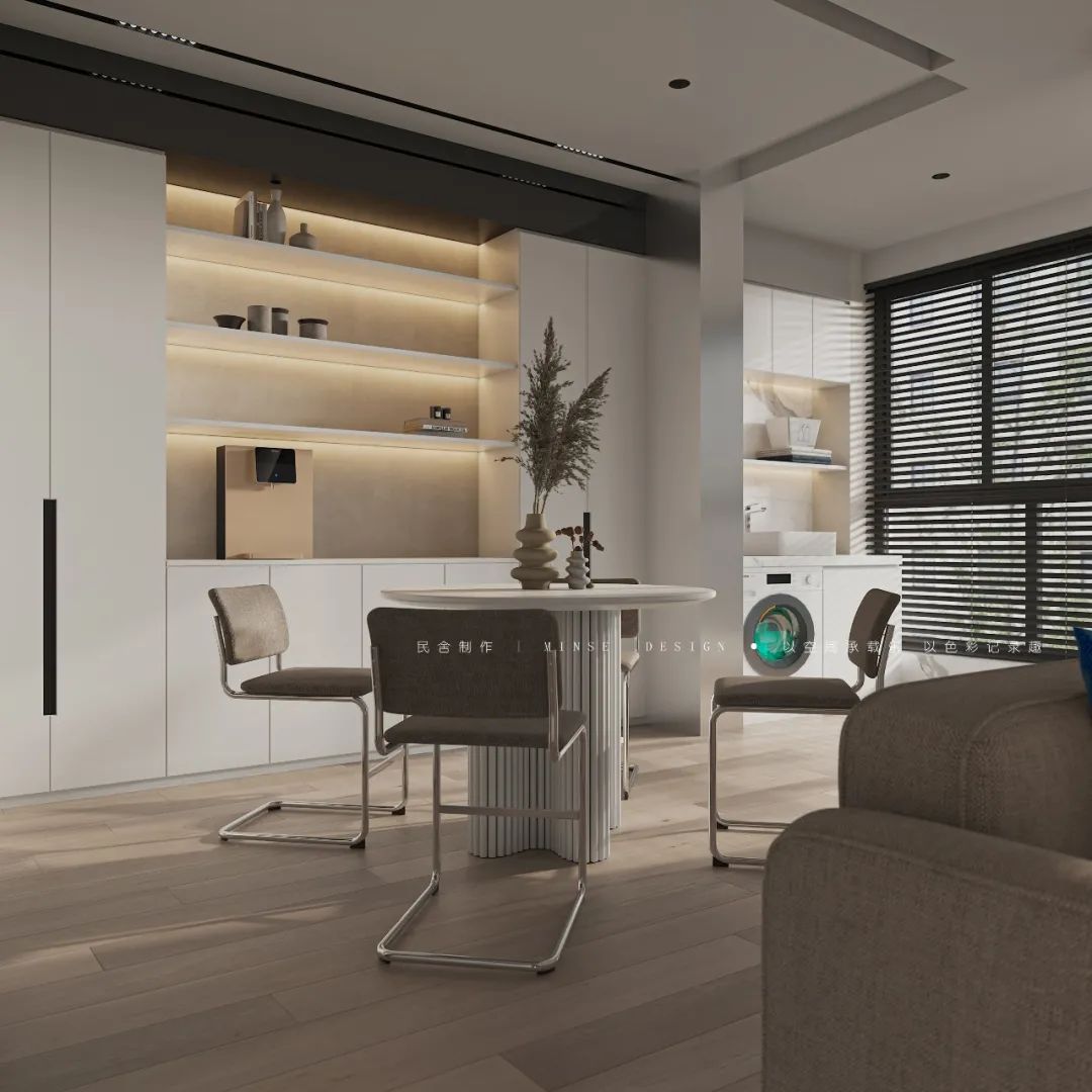 音乐老师的深色调温暖之家-51