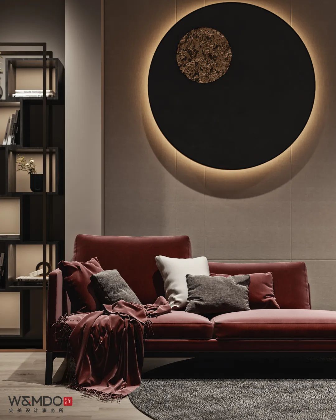 峨眉山水间,现代意式轻奢的梦幻家园-41