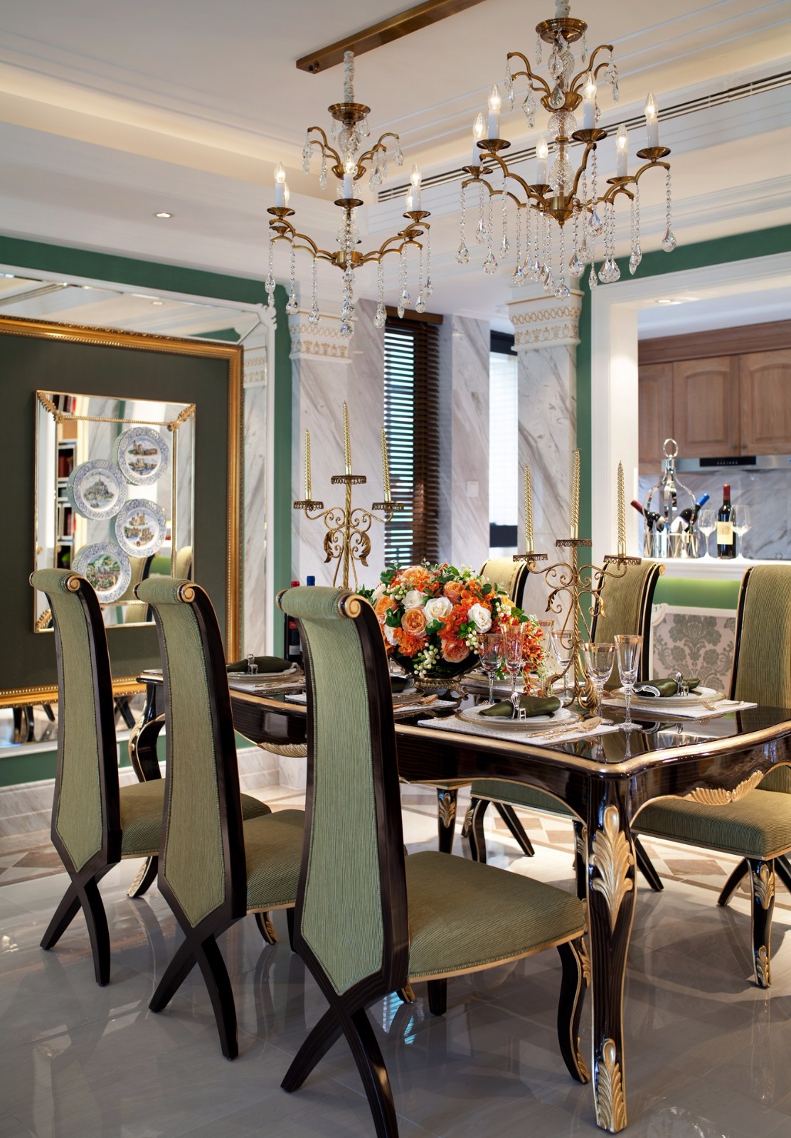 臻品空间设计：东莞中熙·香缇公馆样板房-12