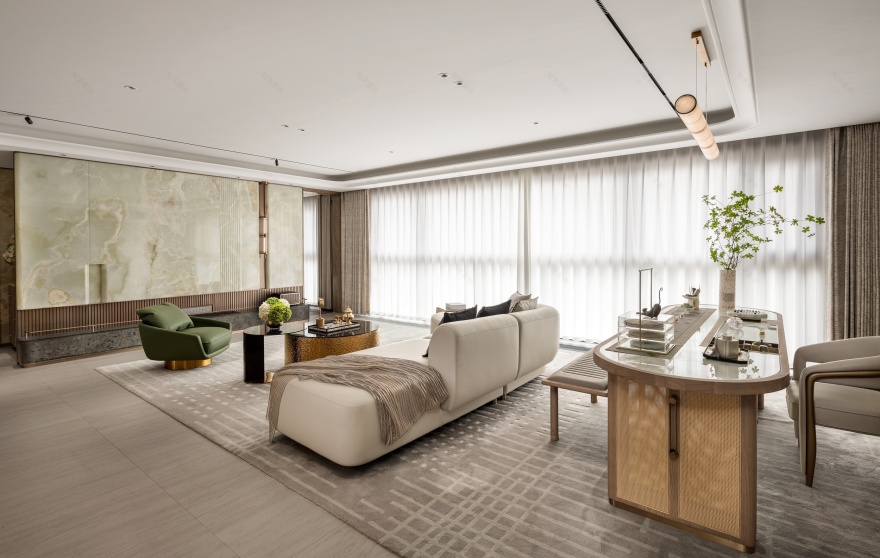 卓瑞地产·悦麓华著160㎡样板间丨中国芜湖丨深圳市伊派室内设计有限公司-4