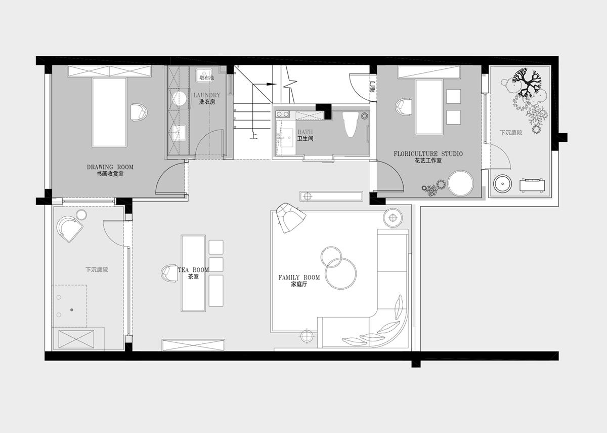 乌镇雅达乌镇临溪苑合院下叠样板间丨中国丨广州大朴艺术设计有限公司-57