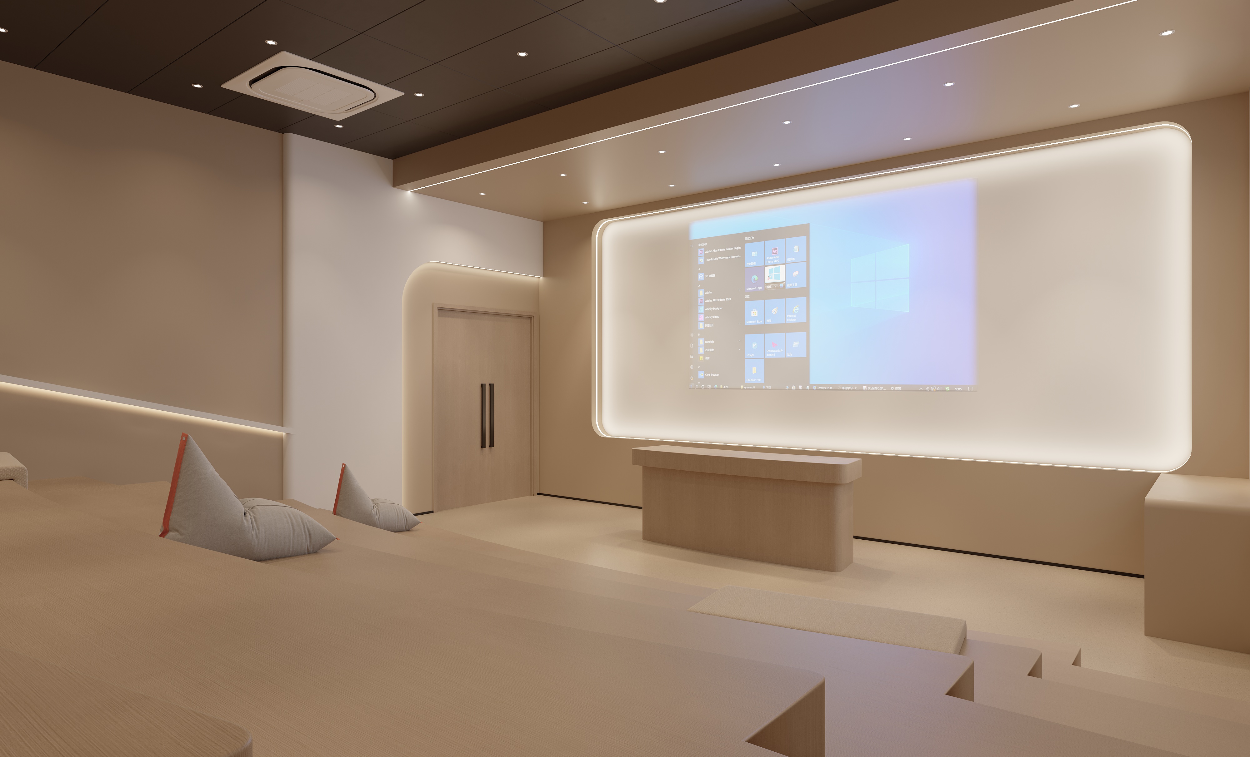 工装,培训基地设计丨中国重庆丨羽墨装饰设计-12