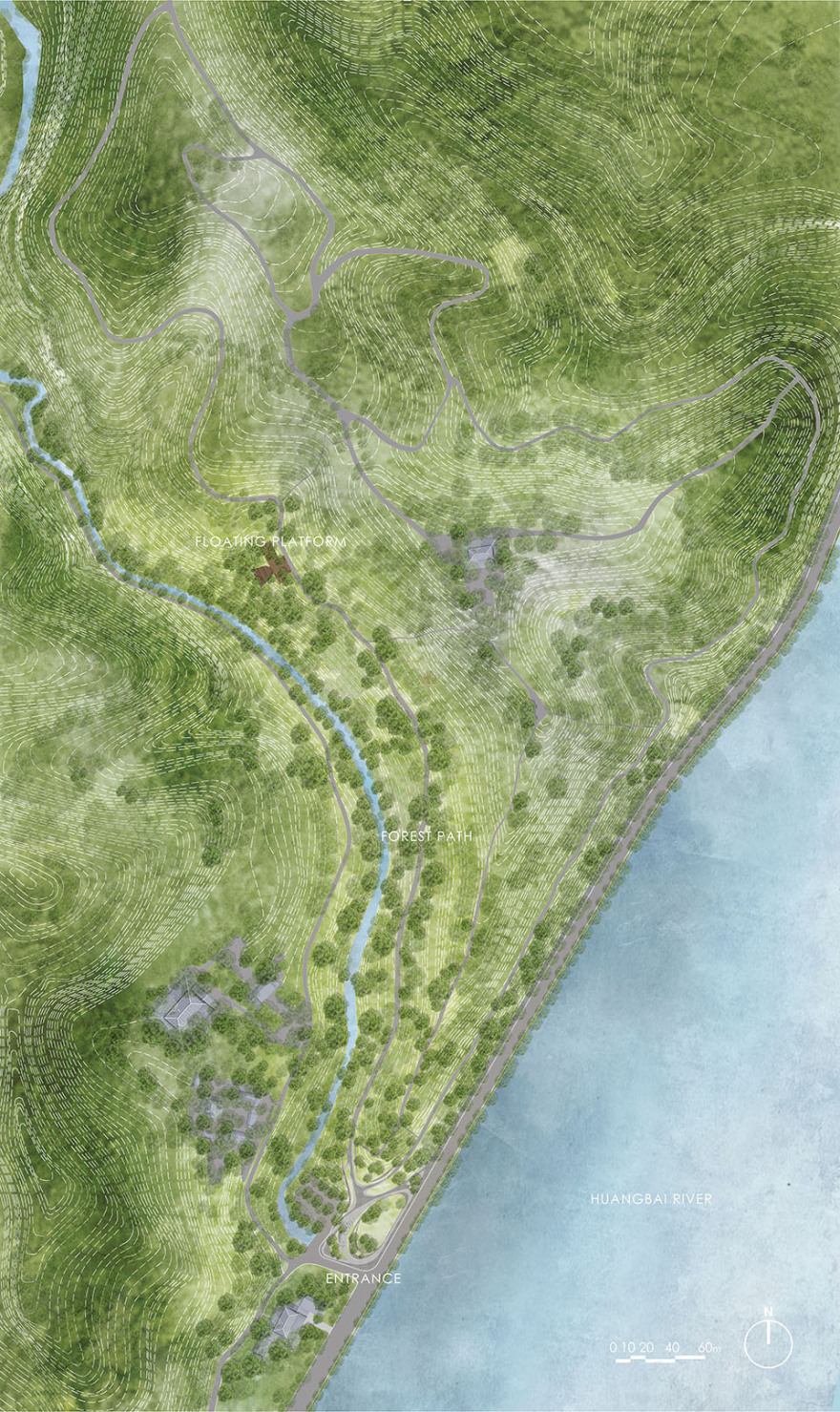 小溪塔森林公园丨中国宜昌丨HID翰地景观-17