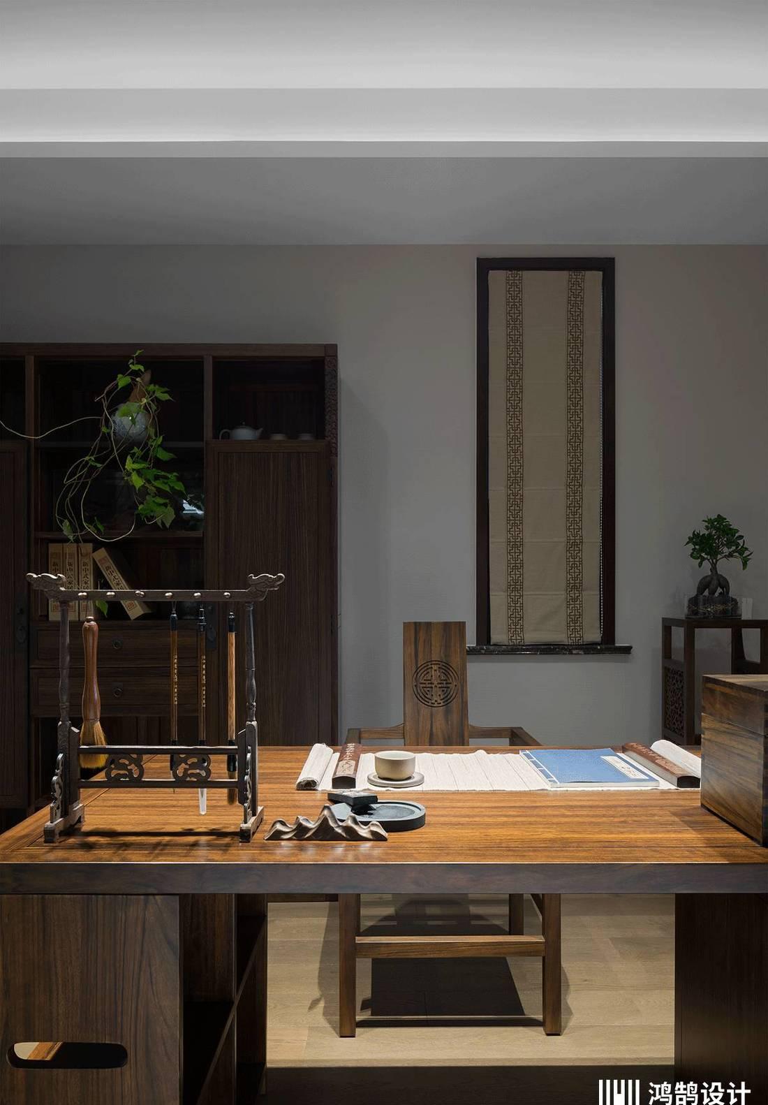新中式家居设计,打造宁静致远的东方美韵-23