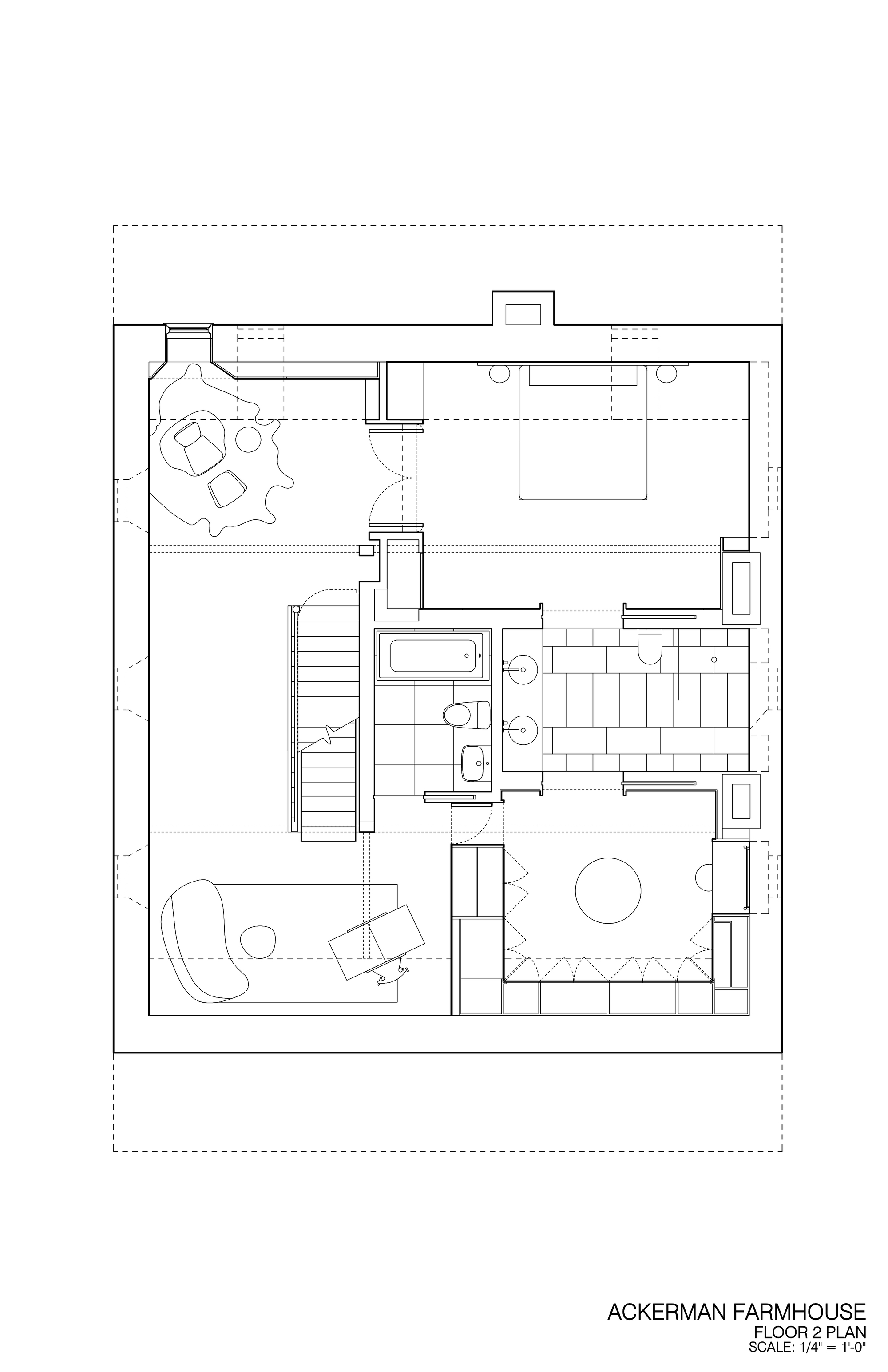 Ackerman Farmhouse 改造丨美国新泽西丨Fuller,Overby Architecture-11