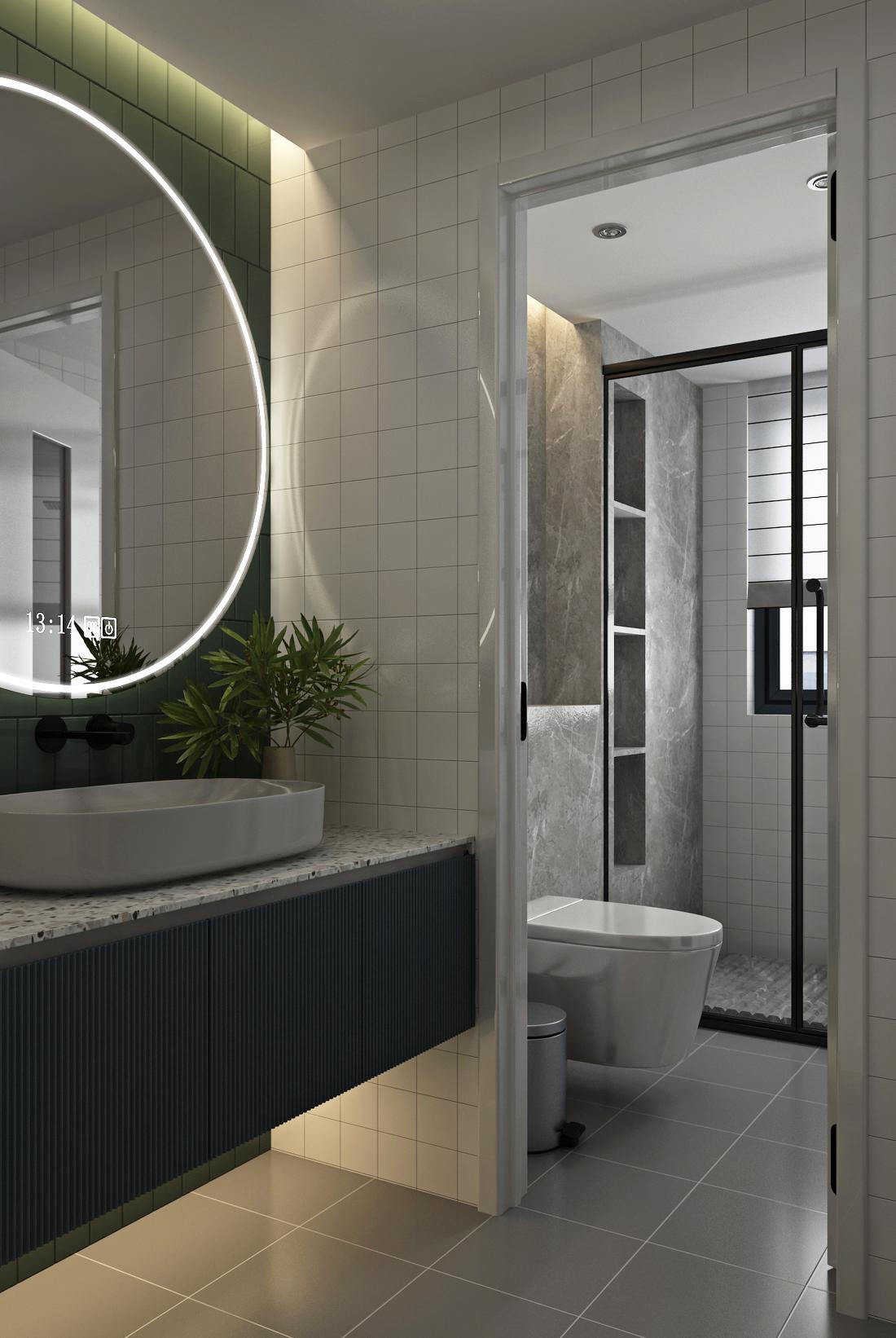 侘寂风平层设计-50