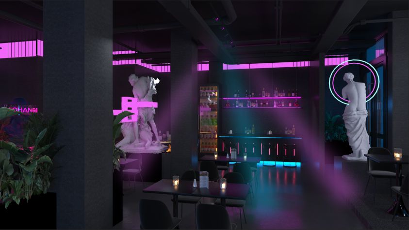 Rome.Music Bar酒吧效果图-4