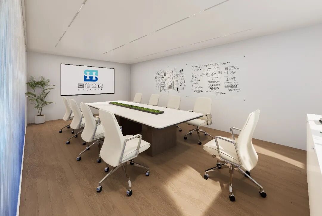 LKDESIGN丨国信会视集团办公空间设计案例-96