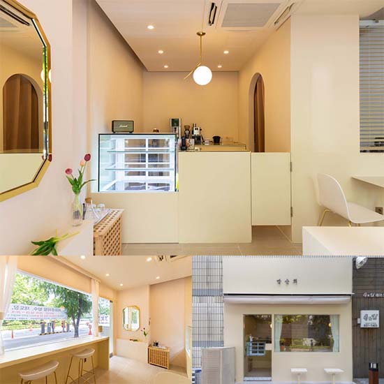 简约清新六坪蛋糕店设计-1