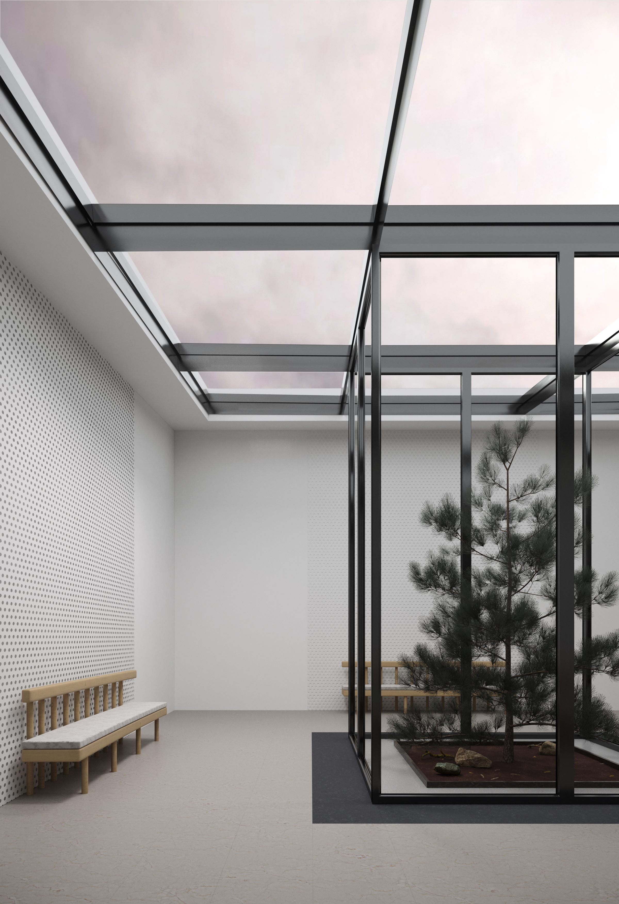 火葬场建筑设计丨乌克兰利沃夫丨Anastasiia Dereshivska-19