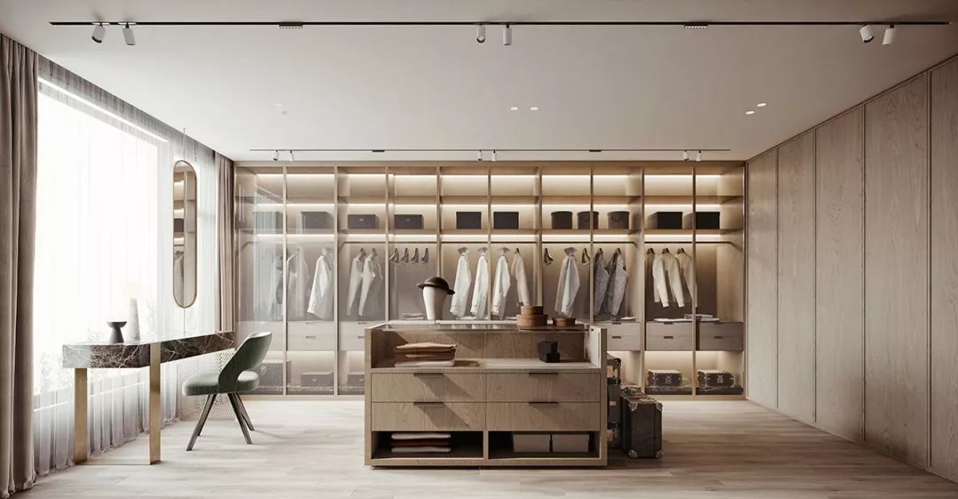 删繁就简的当代轻奢 | 东莞约 490 平米空间设计案例-68