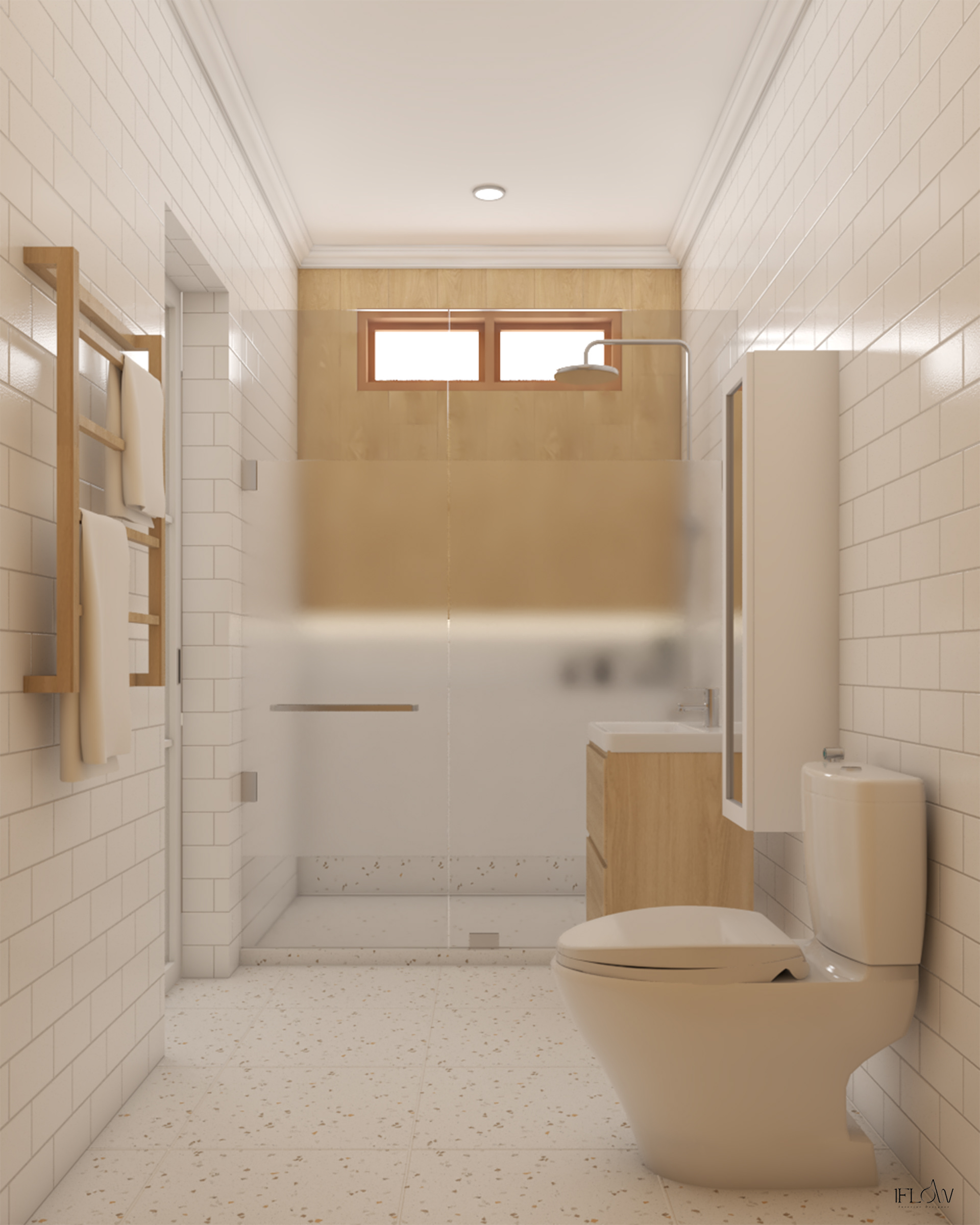 ONSEN BATHROOM 现代浴室设计丨印度-8