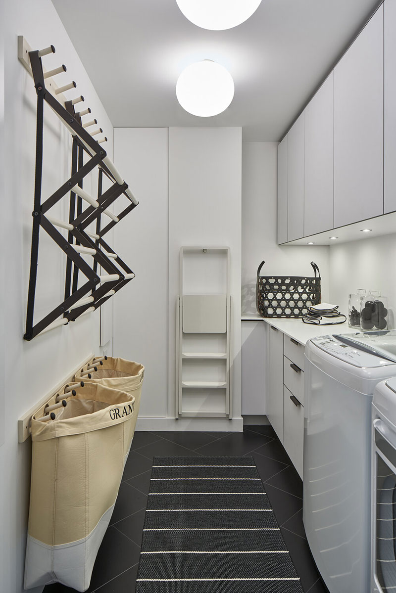 纽约时尚黑白家居，年轻家庭的温馨之作-26