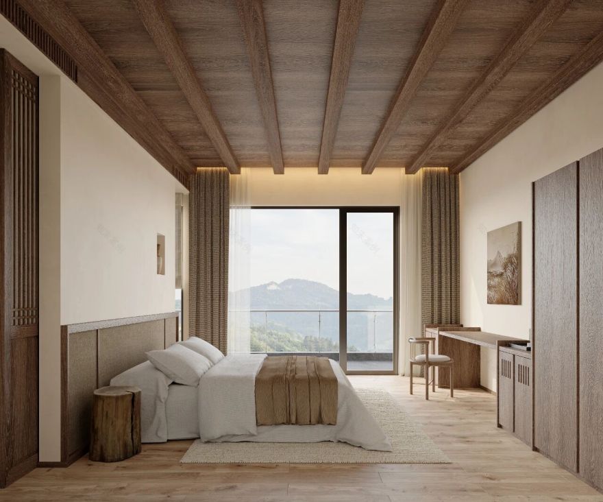 茶文化的主题民宿丨中国湖北丨大思-69