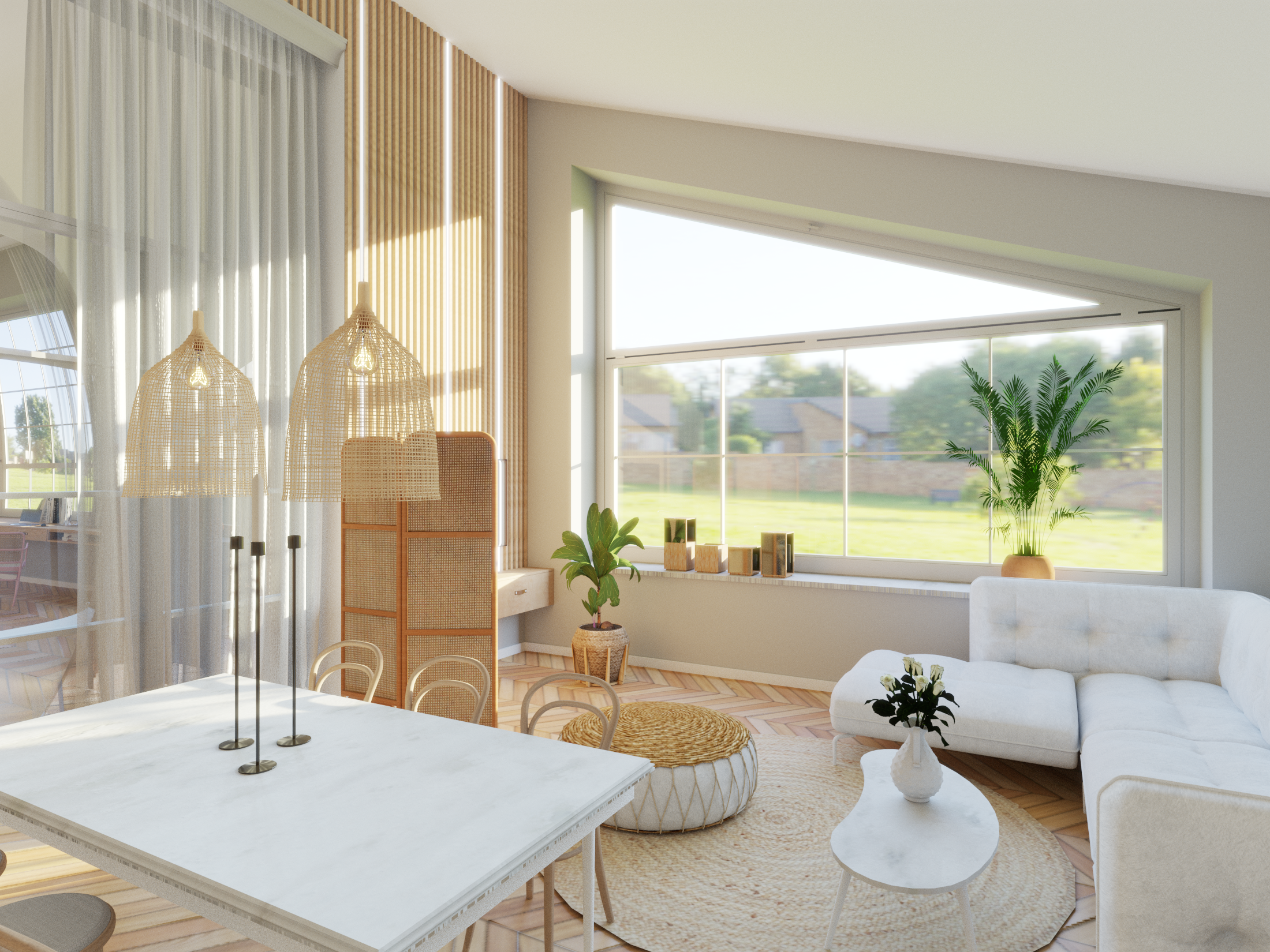 带阳台的阳光房-13