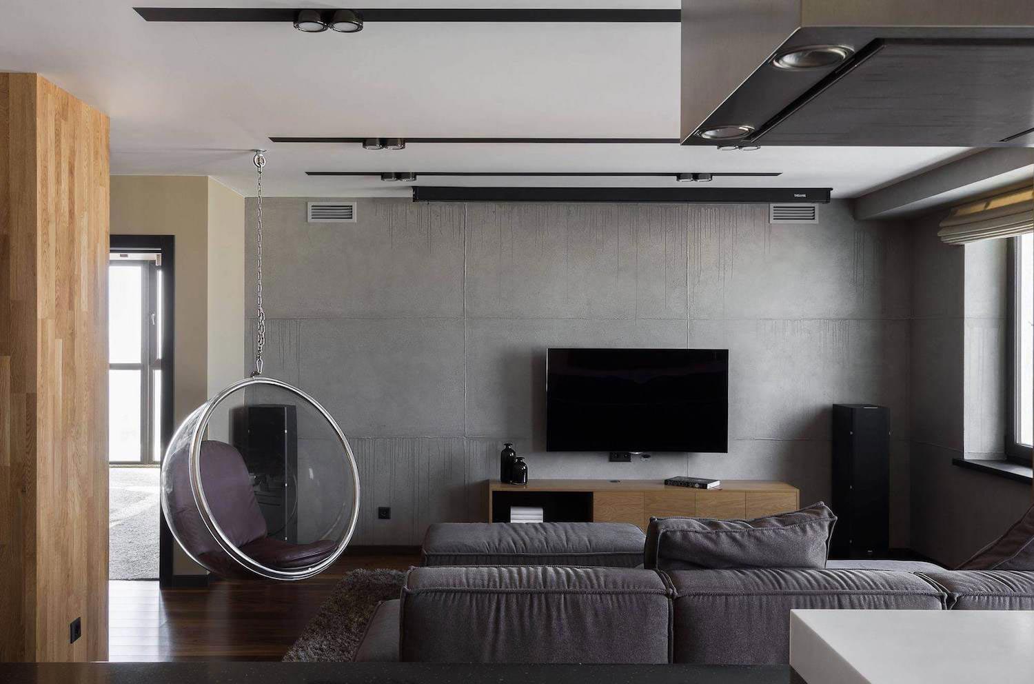 Designed for a young couple, this modern interior design offers panoramic views over Yekaterinburg   CAANdesign  Architecture and home design blog-4