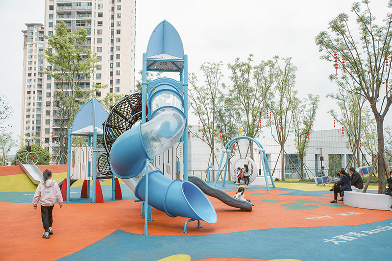 四川泸州合江经纬锦华园游乐空间设计丨中国泸州-8