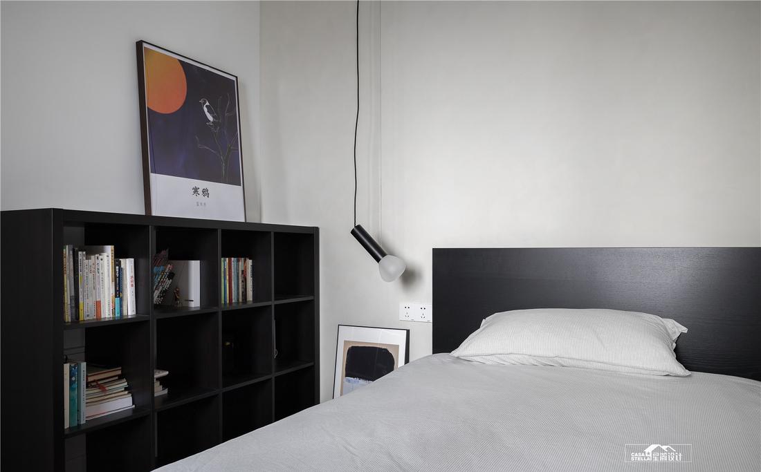 平层暖色调空间设计丨星瀚设计-33