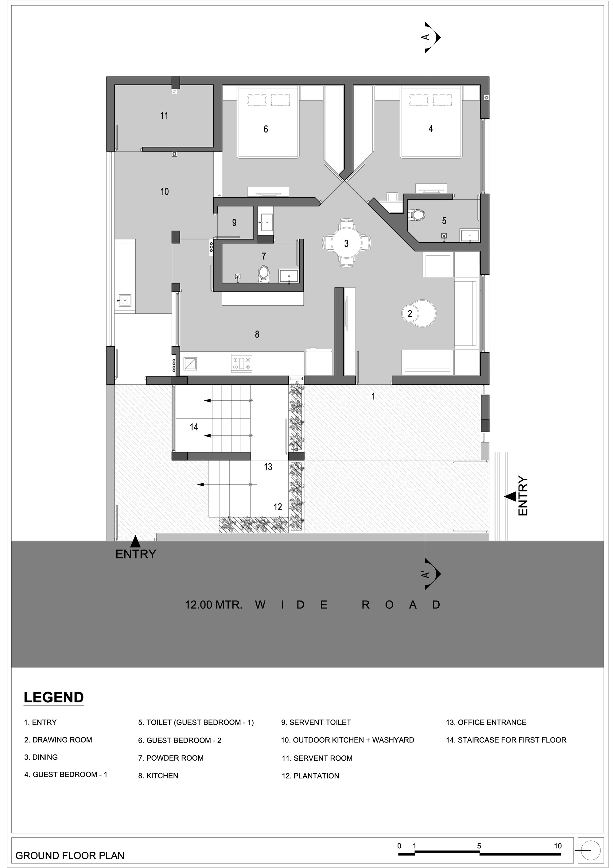 凯沙夫拉克希米之家丨印度丨Hiteshmistry & Associates-11