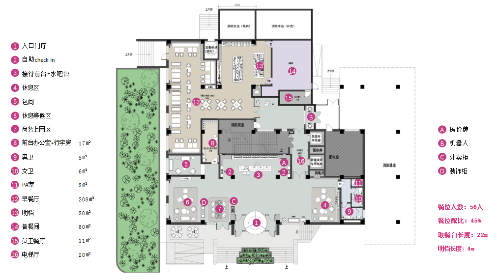 亚筑设计|沈阳青年大街市府广场美居酒店-45
