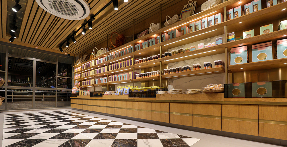 印度宫殿风格甜品店,传统奢华与现代简约的完美结合-7