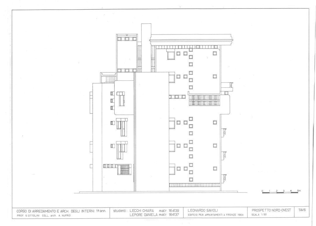 维亚皮阿金蒂纳大楼丨意大利佛罗伦萨丨Leonardo Savioli-26