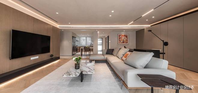 三居130平米装修案例·效果图 锦霖设计,归心之所-27