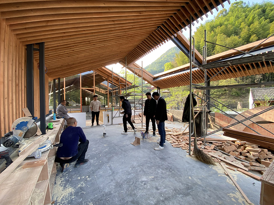 奉化栖霞坑发电站改造的溪边餐厅丨中国宁波丨尌林建筑设计事务所-99