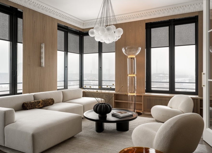 莫斯科现代公寓丨俄罗斯莫斯科丨KATERINA SAFRONOVA-0