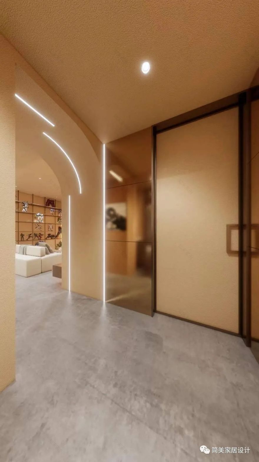 广州天河区 113㎡原画师之家丨中国广州丨简美设计师郭佳豪-61