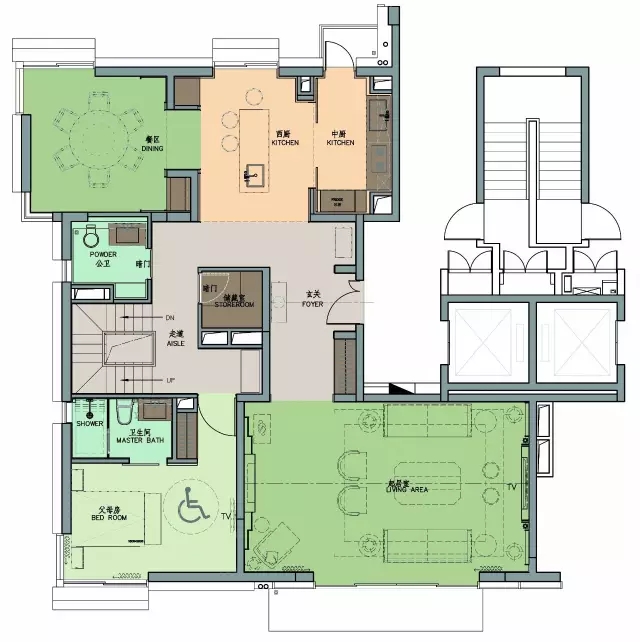 450㎡上海万科翡翠江湾底复别墅  DDC-9