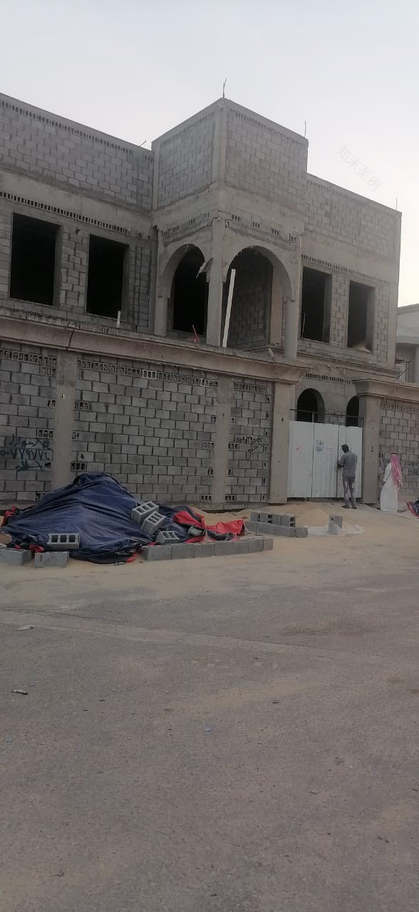 沙特阿拉伯别墅正面丨Construction Palace for decoration-5