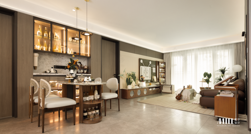 长春万科·翡翠滨江缤纷里106㎡&128㎡样板间丨中国长春丨深圳市蜜尔室内艺术设计有限公司-9