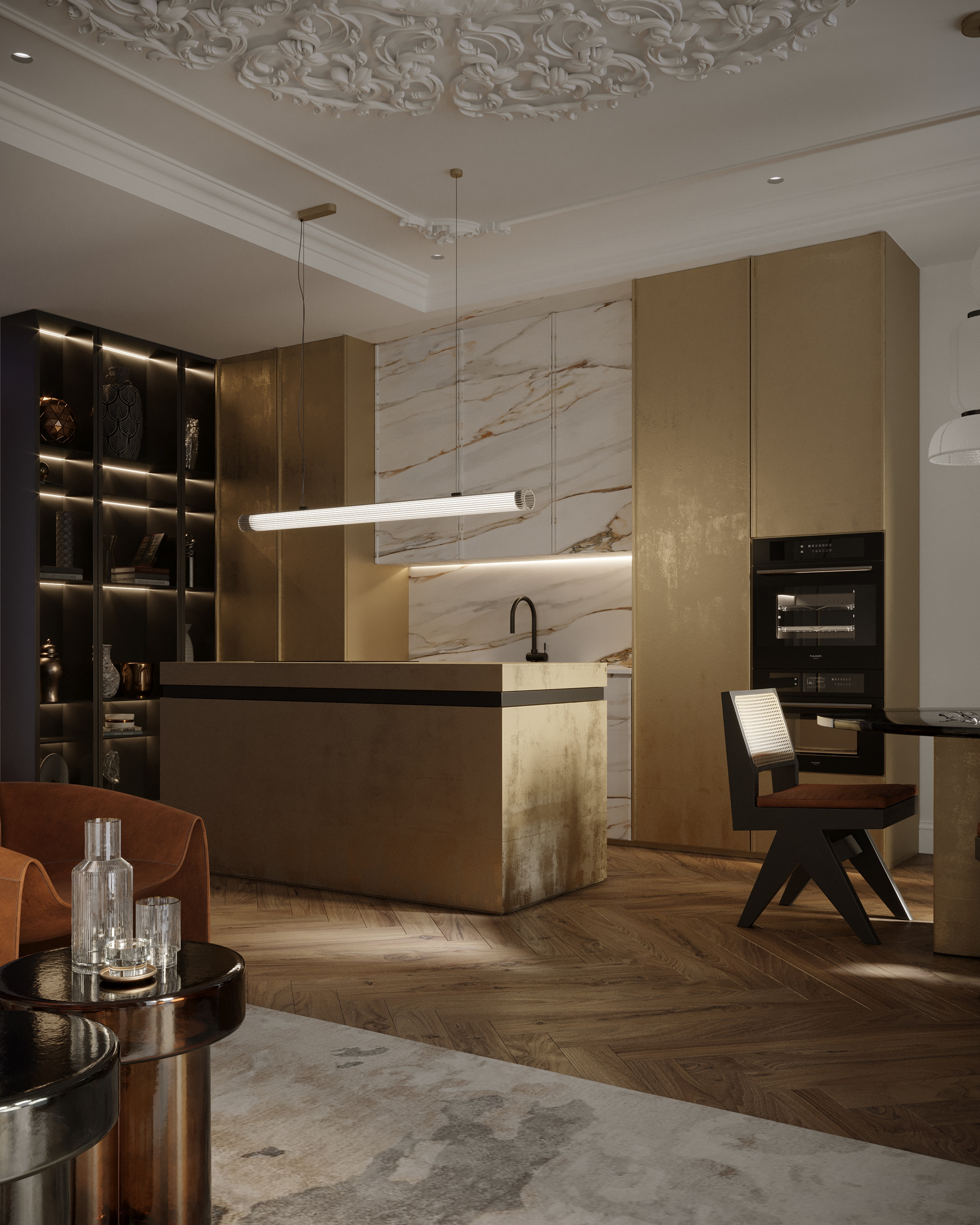 Green Quarter 住宅综合体丨俄罗斯莫斯科丨Gevorg Qocharyan-12