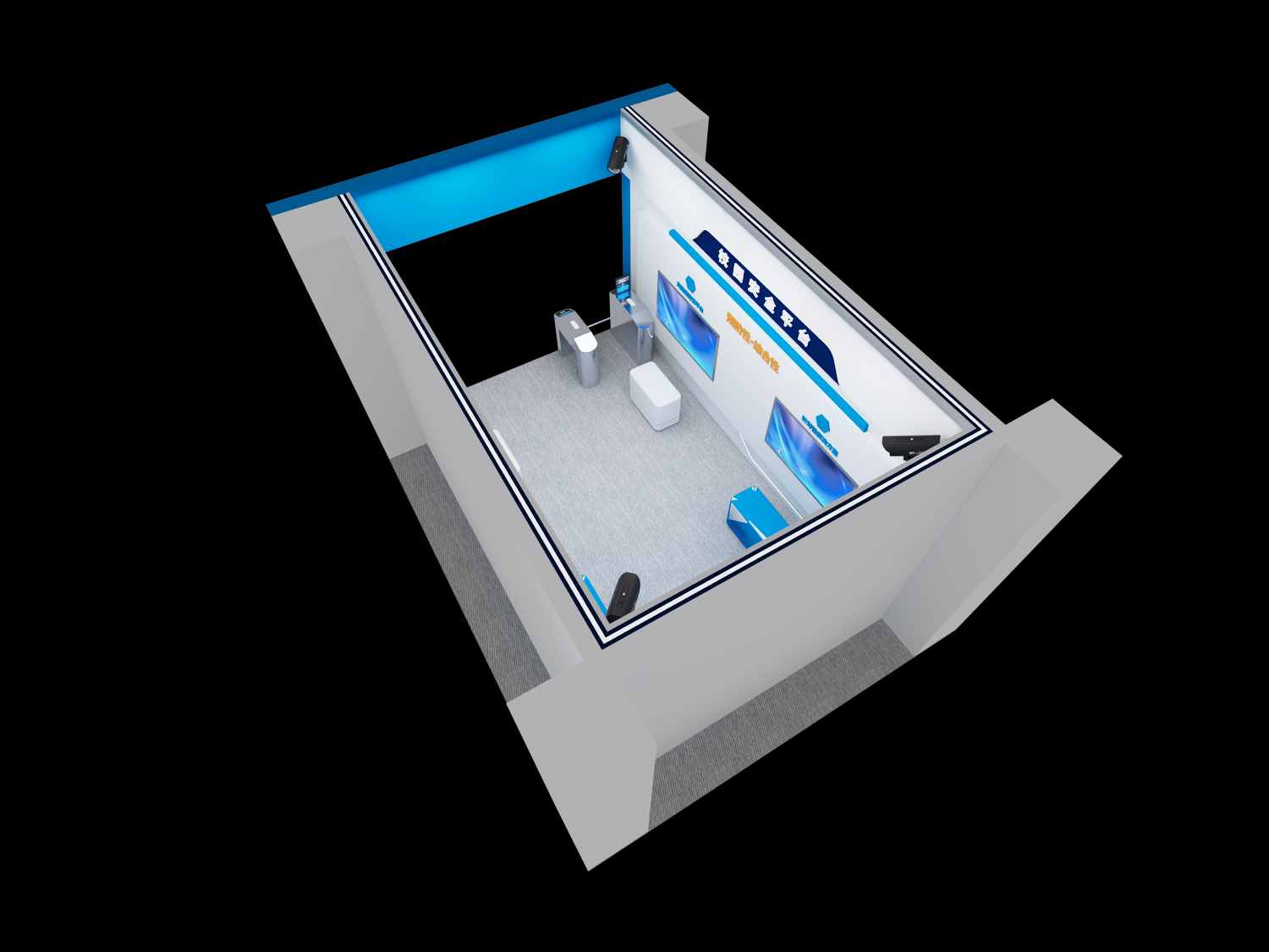 校园安全防控展厅-1