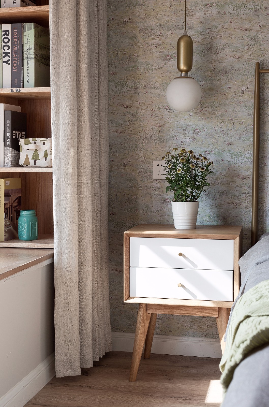 浪漫北欧风，140㎡精装房改造-16