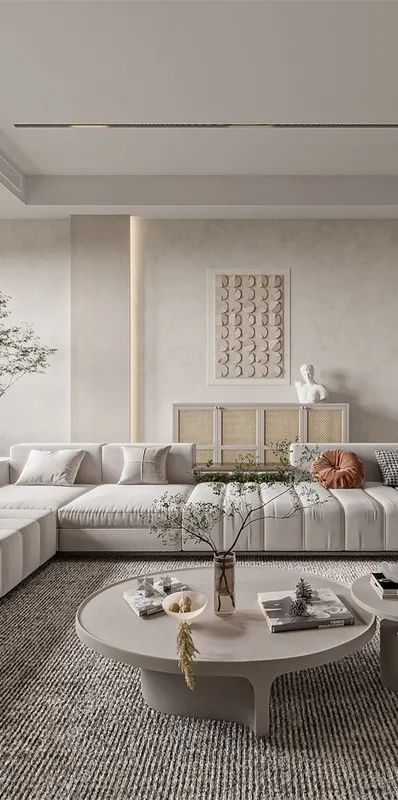 353㎡现代简约装修，高端风雅的质感大宅！-8