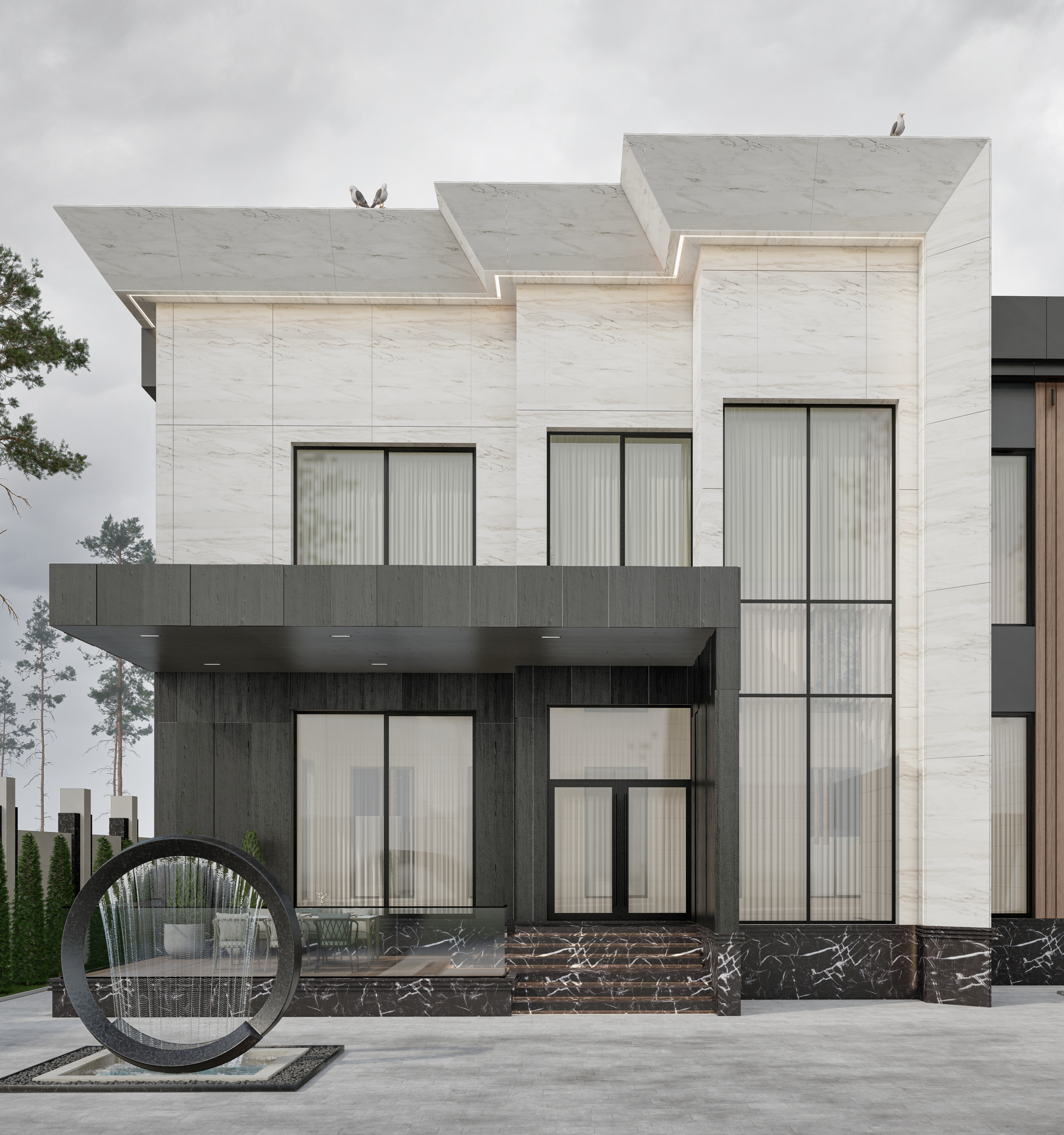 Exterior design for the city Almaty-0