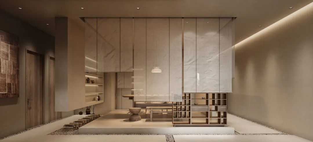 极简茶室设计丨中国长沙丨周笙笙全案设计工作室-14
